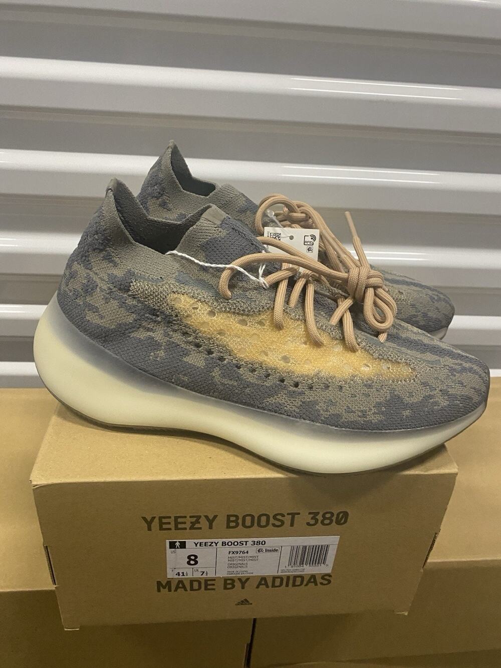 adidas Yeezy Boost 380 Mist Men's Size 8